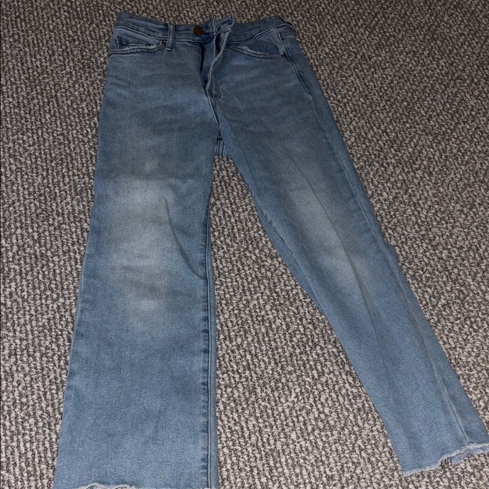 William Rast Flared Blue Denim Jeans